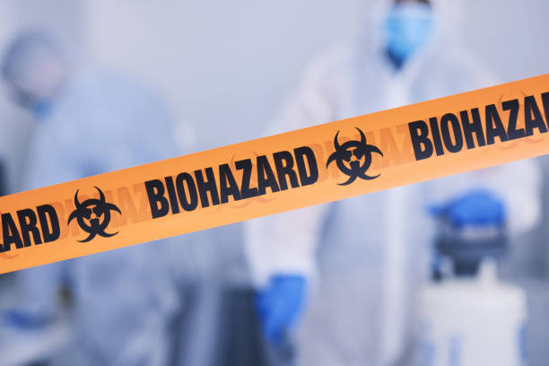 Professional Blood Cleanup technician working in Callaway, FL